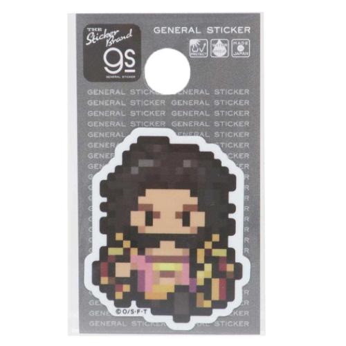 ワンピース ビニールシール ダイカットミニステッカー ピクセル Sサイズ ロジャー 少年ジャンプ アニメキャラクター グッズ メール便可