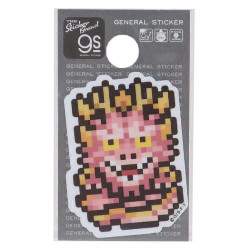 ワンピース ビニールシール ダイカットミニステッカー ピクセル Sサイズ モモの助 大人 獣型 少年ジャンプ メール便可
