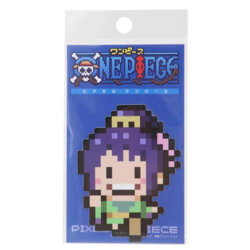 ワンピース ダイカットシール ビニールステッカー ピクセル お玉 少年ジャンプ アニメキャラクター グッズ メール便可
