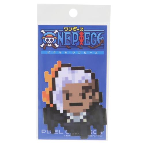 ワンピース ダイカットシール ビニールステッカー ピクセル キング 少年ジャンプ アニメキャラクター グッズ メール便可