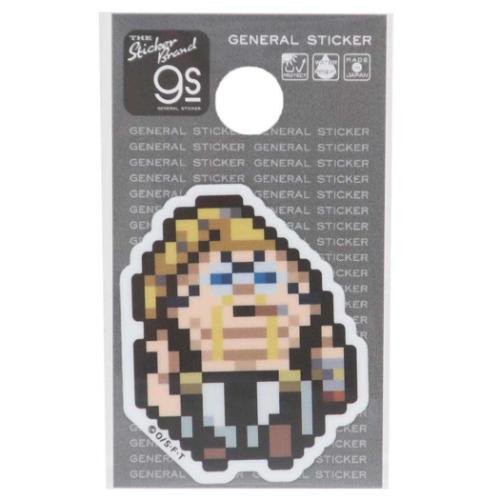 ワンピース ビニールシール ダイカットミニステッカー ピクセル Sサイズ クイーン 少年ジャンプ アニメキャラクター グッズ メール便可