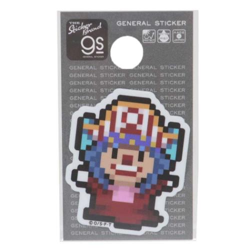 ワンピース ビニールシール ダイカットミニステッカー ピクセル Sサイズ バギー エッグヘッドver 少年ジャンプ メール便可