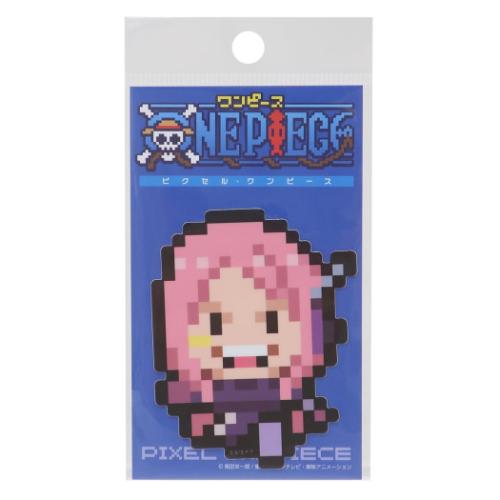 ワンピース ダイカットシール ビニールステッカー ピクセル ボニー エッグヘッドver 少年ジャンプ メール便可