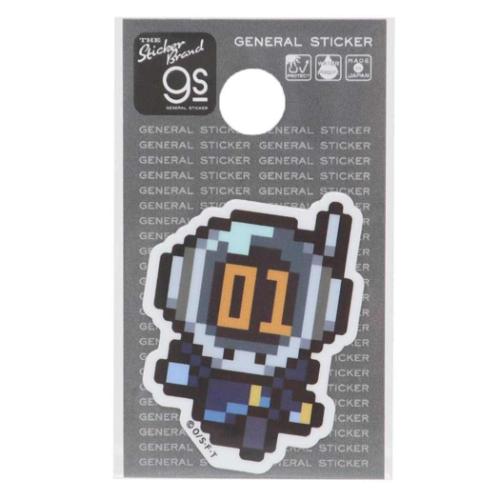 ワンピース ビニールシール ダイカットミニステッカー ピクセル Sサイズ シャカ 少年ジャンプ アニメキャラクター グッズ メール便可