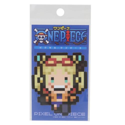 ワンピース ダイカットシール ビニールステッカー ピクセル ヨーク 少年ジャンプ アニメキャラクター グッズ メール便可