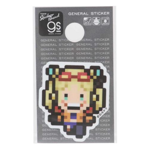 ワンピース ビニールシール ダイカットミニステッカー ピクセル Sサイズ ヨーク 少年ジャンプ アニメキャラクター グッズ メール便可