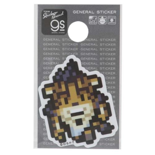 ワンピース ビニールシール ダイカットミニステッカー ピクセル Sサイズ ルッチ エッグヘッドver 少年ジャンプ メール便可