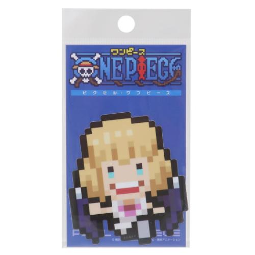 ワンピース ダイカットシール ビニールステッカー ピクセル ステューシー エッグヘッドver 少年ジャンプ メール便可