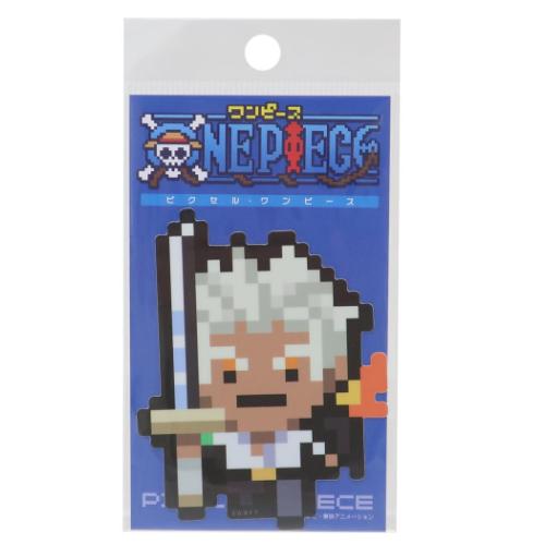 ワンピース ダイカットシール ビニールステッカー ピクセル S-ホーク 少年ジャンプ アニメキャラクター グッズ メール便可