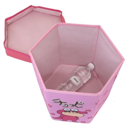 クレヨンしんちゃん 収納ボックス チョコビ折りたたみ収納スツール ピンク アニメキャラクター グッズ