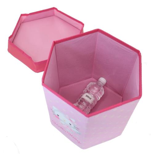 ハローキティ 収納ボックス 折りたたみ収納スツール サンリオ キャラクター グッズ