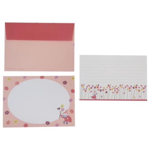 ムーミン レターセット レター LMF25 北欧 キャラクター グッズ メール便可