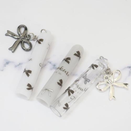 BLANOIR 鉛筆キャップ リボンチャーム付き鉛筆キャップ MONOKURO DREAM かわいい グッズ メール便可