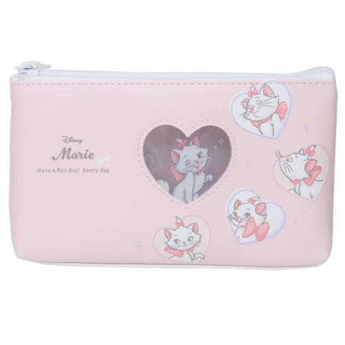 おしゃれキャット ペンケース フラットペンポーチ マリー ディズニーネコの日 ディズニー キャラクター グッズ