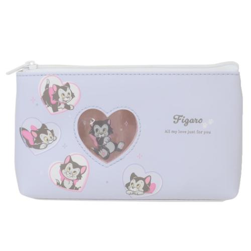 ピノキオ ペンケース フラットペンポーチ フィガロ ディズニーネコの日 ディズニー キャラクター グッズ