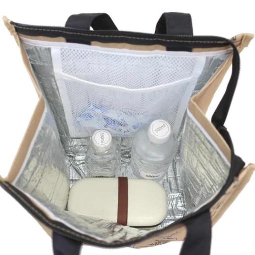 スヌーピー ランチバッグ 保冷保温マチ付きトート Mサイズ コミックドーナツ ピーナッツ キャラクター グッズ