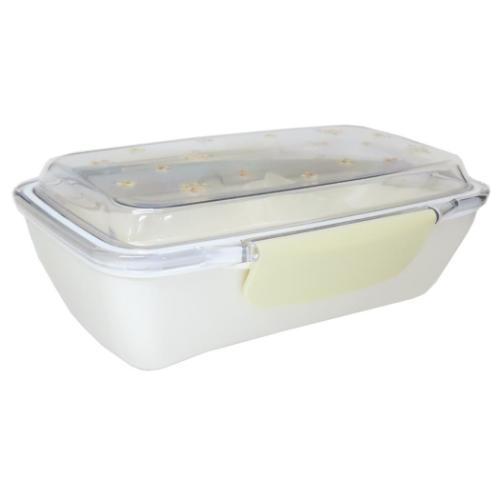 ベルナチュール お弁当箱 抗菌1段ドームランチBOX イエロー かわいい グッズ