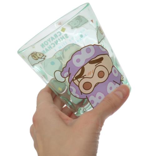 クレヨンしんちゃん プラカップ ドットタンブラー パジャマ アップ アニメキャラクター グッズ