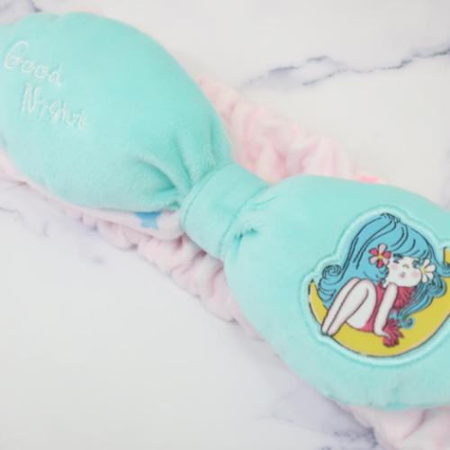 水森亜土 ヘアアクセ リボンヘアバンド グッドナイト キャラクター グッズ