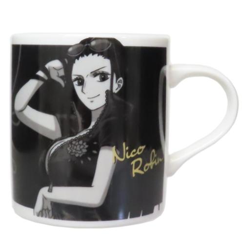 ワンピース マグカップ モノクロームマグ ロビン 少年ジャンプ アニメキャラクター グッズ