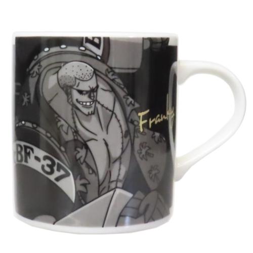 ワンピース マグカップ モノクロームマグ フランキー 少年ジャンプ アニメキャラクター グッズ