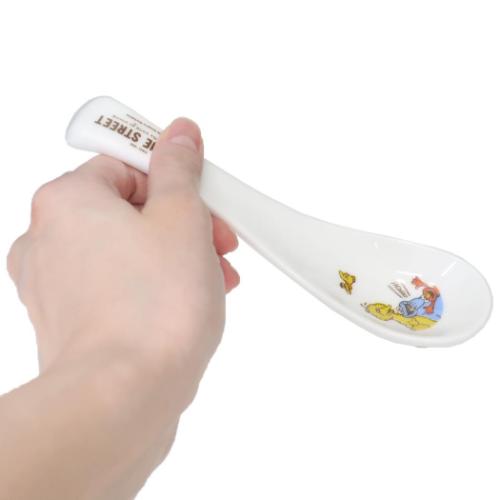 セサミストリート お鍋用品 中華レンゲ レトロスタイル キャラクター グッズ