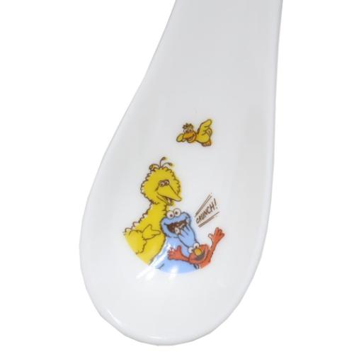 セサミストリート お鍋用品 中華レンゲ レトロスタイル キャラクター グッズ