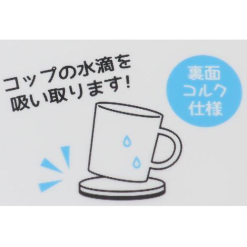 セサミストリート テーブルウェア 陶製吸水コースター カラーフェイス キャラクター グッズ メール便可