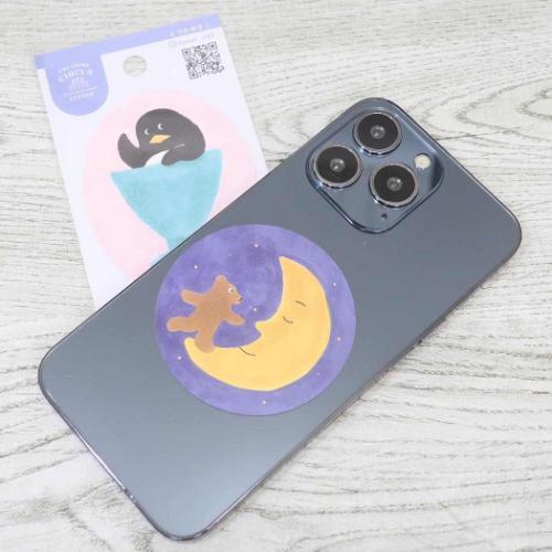 とつかみさこ ステッカー CREATORS CIRCUS クリエイターズサーカス Vol.3 眠れない夜は スマホステッカー グッズ メール便可