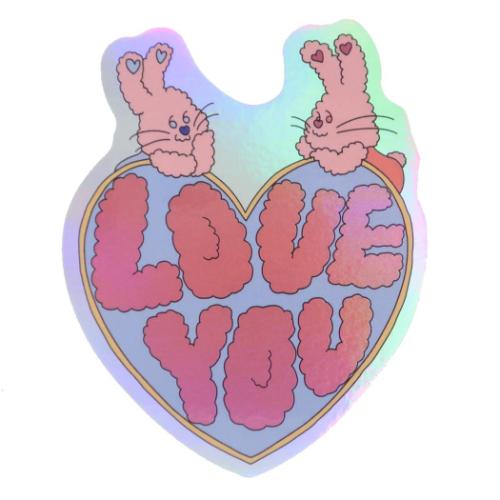 KIMNEW ステッカー CREATORS CIRCUS クリエイターズサーカス Vol.3 LOVE U スマホステッカー グッズ メール便可