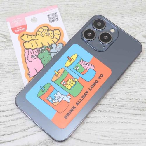 ericoco ステッカー CREATORS CIRCUS クリエイターズサーカス Vol.3 Drink スマホステッカー グッズ メール便可