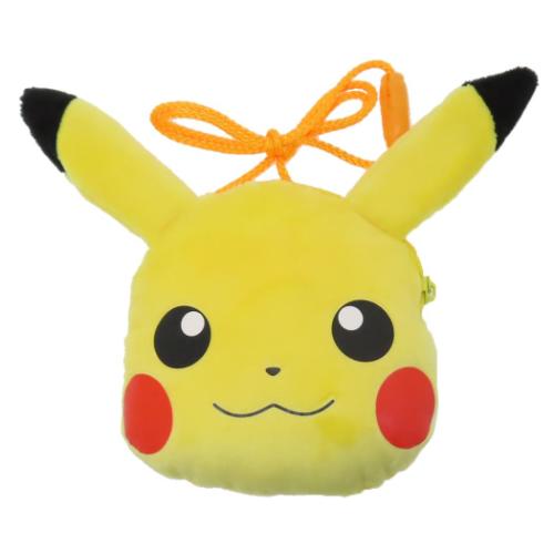 ポケットモンスター ポシェット フェイスネックポーチ ピカチュウ ポケモン キャラクター グッズ