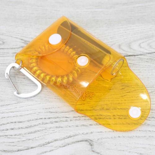 おジャ魔女どれみ ミニポーチ クリアマルチケースSS はづき アニメキャラクター グッズ メール便可