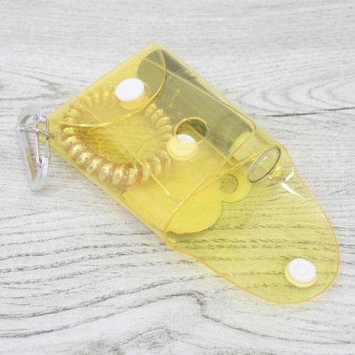 おジャ魔女どれみ ミニポーチ クリアマルチケースSS ももこ アニメキャラクター グッズ メール便可