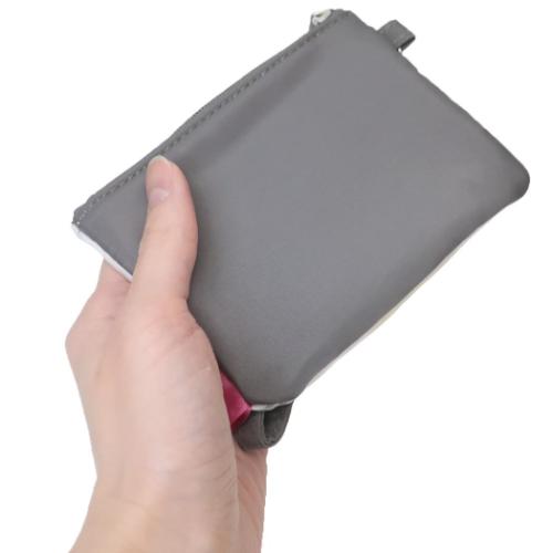 スヌーピー 小銭入れ＆定期入れ リール付きメッシュパスケース ナゲット ピーナッツ キャラクター グッズ メール便可