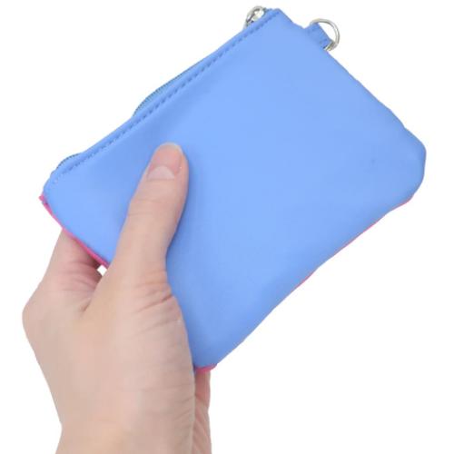 スヌーピー 小銭入れ＆定期入れ リール付きメッシュパスケース ドリンク ピーナッツ キャラクター グッズ メール便可