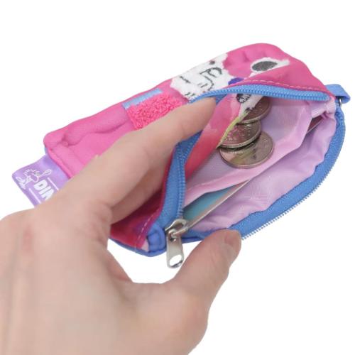 スヌーピー 小銭入れ＆定期入れ リール付きメッシュパスケース ドリンク ピーナッツ キャラクター グッズ メール便可