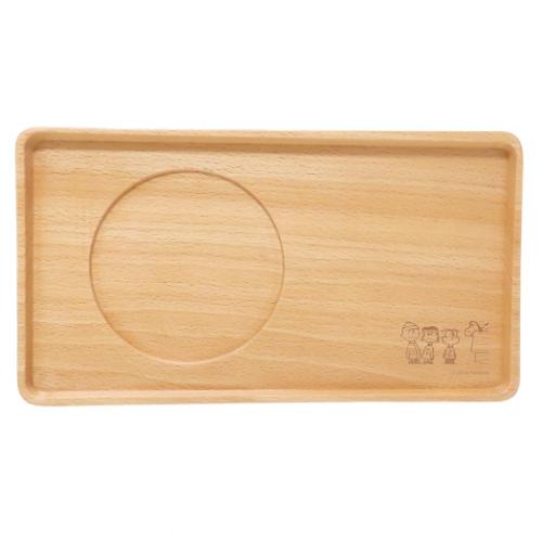 スヌーピー お盆 カフェトレー B ピーナッツ キャラクター グッズ メール便可