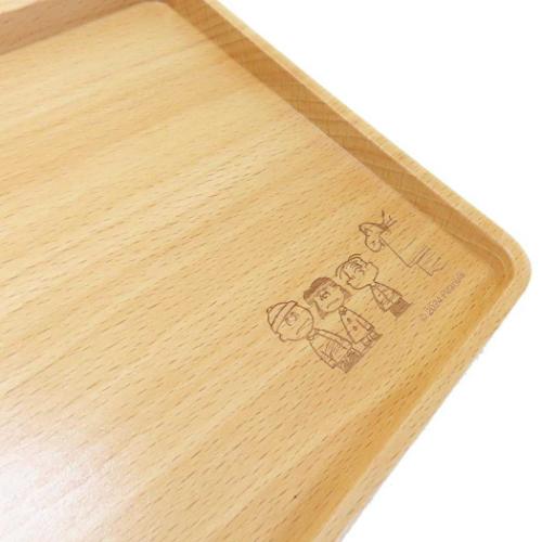 スヌーピー お盆 カフェトレー B ピーナッツ キャラクター グッズ メール便可