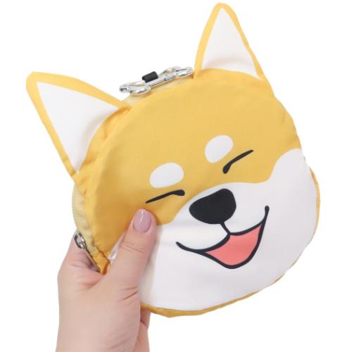 ワンダフルピース ショッピングバッグ エコバッグ ぶらんと柴犬 レジバッグ グッズ メール便可