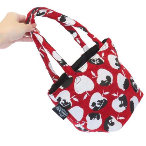 白雪姫 ランチバッグ ゴブラン織り ミニバッグ フェイスインアップル ディズニープリンセス キャラクター グッズ メール便可