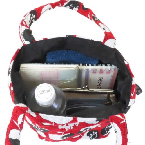 白雪姫 ランチバッグ ゴブラン織り ミニバッグ フェイスインアップル ディズニープリンセス キャラクター グッズ メール便可