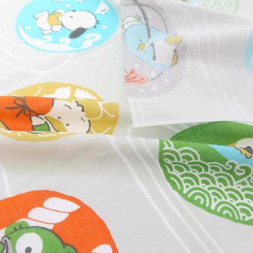 はぴだんぶい てぬぐい 手ぬぐい はぴだんぶいと和柄 サンリオ キャラクター グッズ メール便可