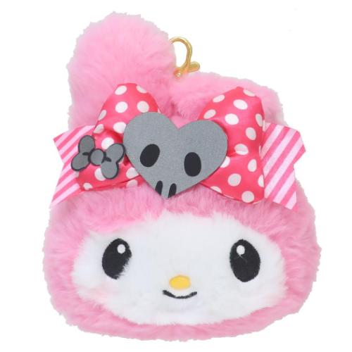 マイメロディ 定期入れ フェイスパスケース ピンクブラックパーティ サンリオ キャラクター グッズ