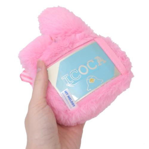 マイメロディ 定期入れ フェイスパスケース ピンクブラックパーティ サンリオ キャラクター グッズ