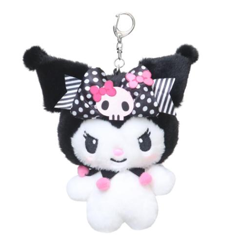 クロミ ミニポーチ フラットポーチ ピンクブラックパーティ サンリオ キャラクター グッズ