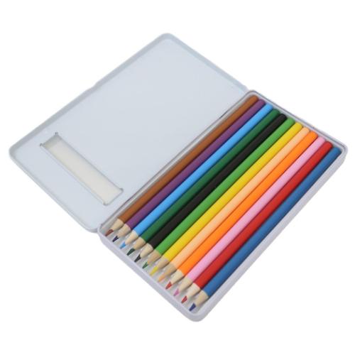 色鉛筆 缶ケース入12色色鉛筆 もちもちぱんだ もちもちティータイム かわいい グッズ メール便可