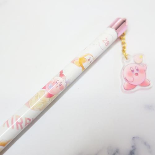 星のカービィ 鉛筆 アクリルチャーム鉛筆2B PUPUPU RAINY DAY キャラクター グッズ メール便可