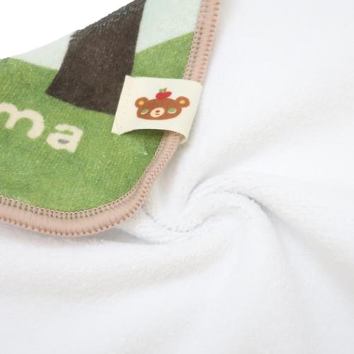 かずくま ミニタオル マイクロファイバーハンカチ かずくま日記1 絵本キャラクター グッズ メール便可