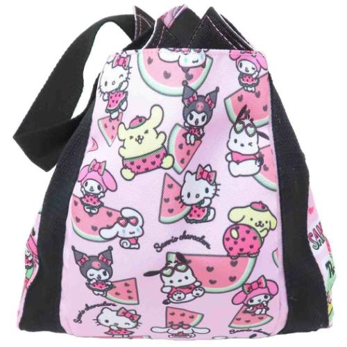 サンリオキャラクターズ ランチバッグ MXランチ バルーンランチバッグ 4924スイカ サンリオ キャラクター グッズ メール便可